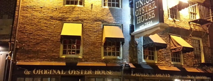 Union Oyster House is one of Oldest Bars in Boston.