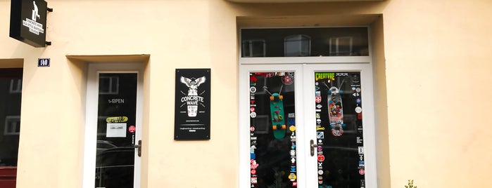 Concrete Wave Skateshop is one of Germany.