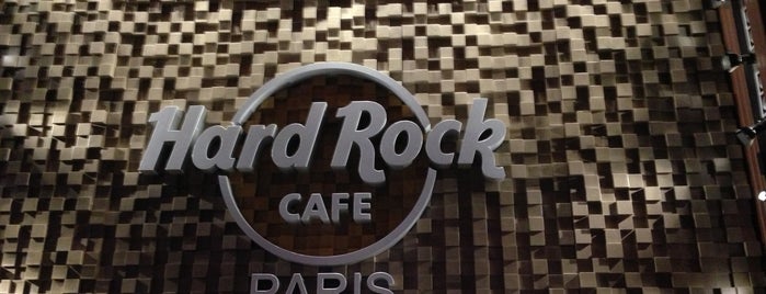 Hard Rock Cafe is one of Places to eat in Paris.