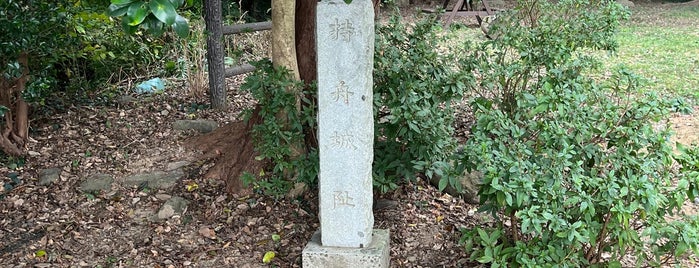 持船城址 is one of 静岡.