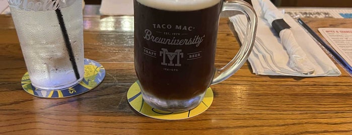 Taco Mac is one of Places to eat.