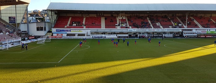 East End Park is one of Scotland's Football Stadiums.
