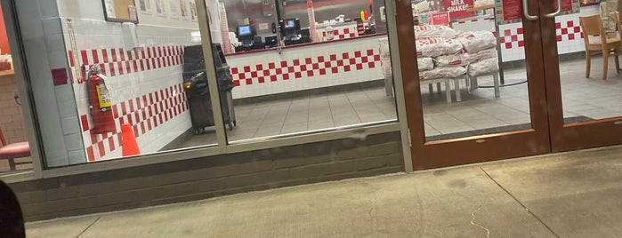 Five Guys is one of BURGER JOINTS.