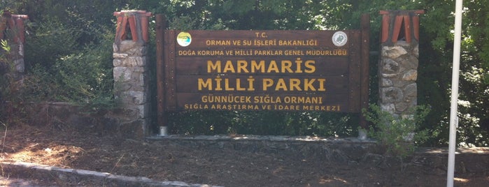 Marmaris Milli Parkı is one of Lugares favoritos de Mehmet.