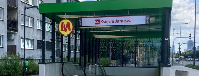Metro Księcia Janusza is one of Architours.