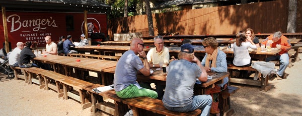 Banger's Sausage House & Beer Garden is one of Austin Chronicle Badge.