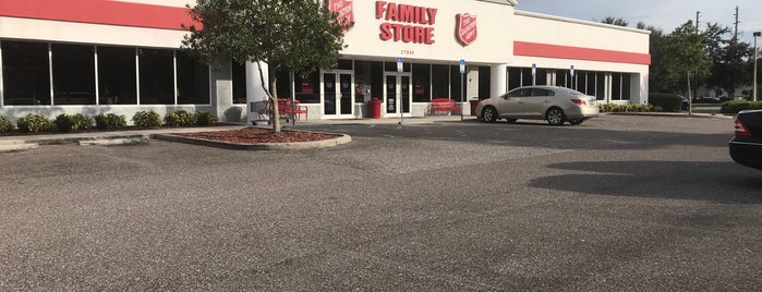 The Salvation Army Family Store & Donation Center is one of thrift shops.