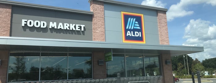 ALDI is one of Ocala and Gainsville.
