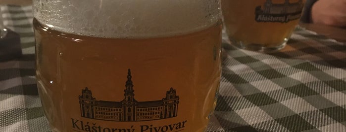 Kláštorný pivovar is one of Jakub : понравившиеся места.