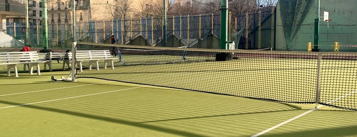 Courts de Tennis René et André Mourlon is one of Планы.