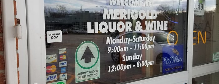 Merigold Retail Liquor is one of Signage.