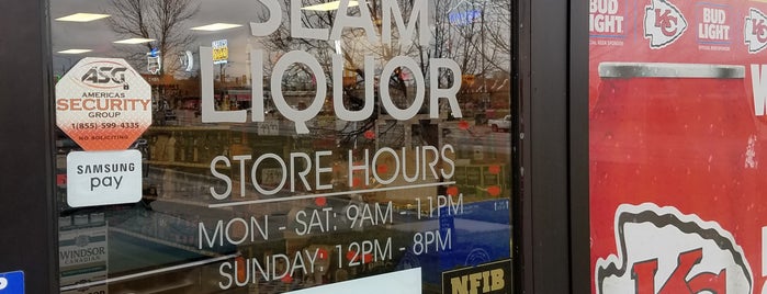 Grand Slam Liquor is one of Signage.