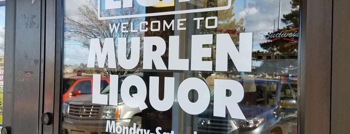 Mur-Len Liquors is one of Signage.