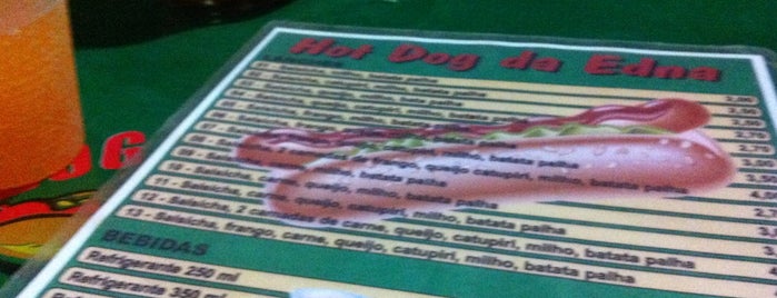 Hot Dog da Edna is one of mayone liste.
