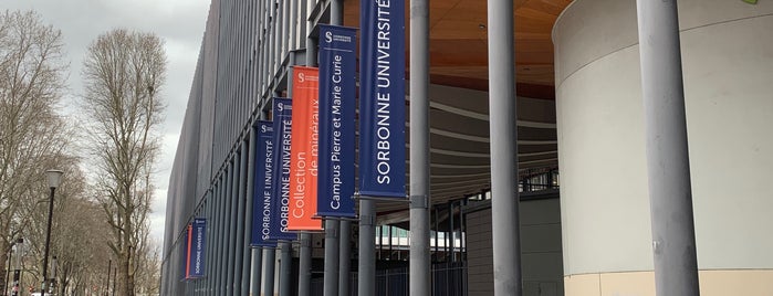 BU Sorbonne Université is one of Campus Jussieu.