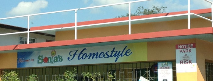 Sonia's Homestyle Cooking & Natural Juices is one of The 15 Best Places for Music in Kingston.