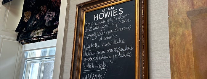 Howies is one of Edinburgh (cafe and restaurants).
