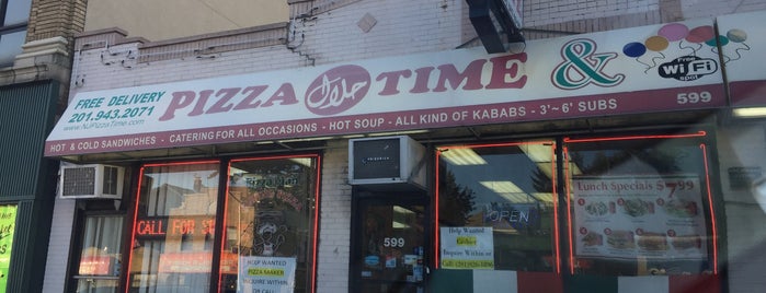 Pizza Time is one of Halal Spots in NYC.