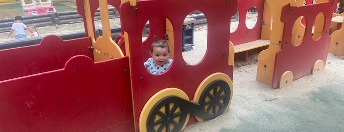 Mercer Playground is one of NYC with a toddler.