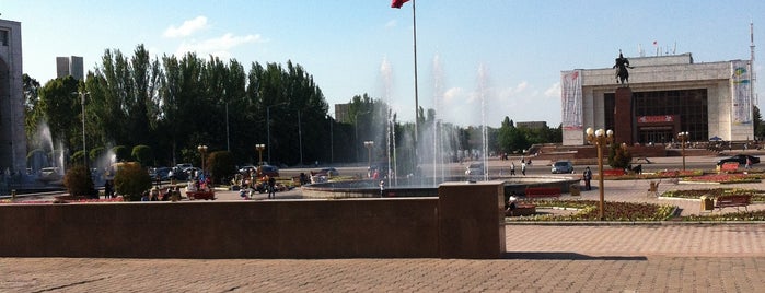 Ала-Тоо аянты / Площадь Ала-Тоо / Ala-Too Square is one of Bishkek.