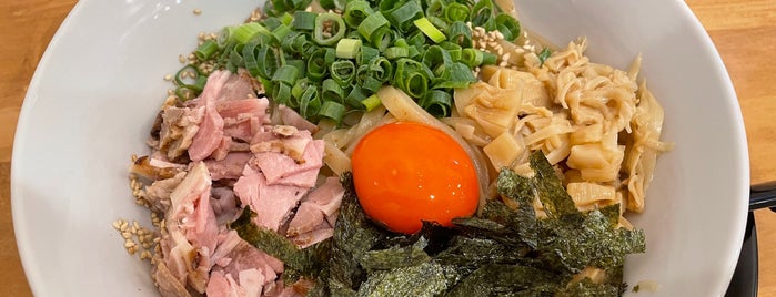 座右の麺神 is one of 西宮・芦屋のラーメン.