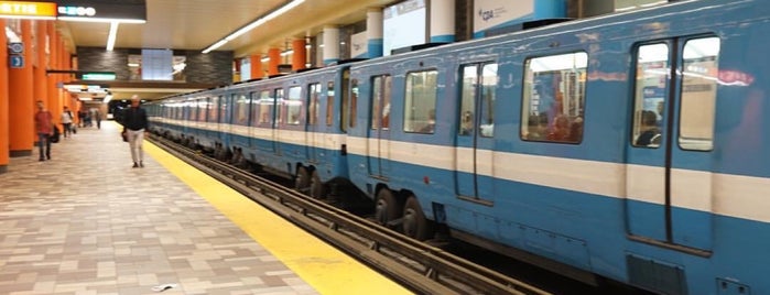 STM Station Berri-UQÀM is one of Subway in Montreal.