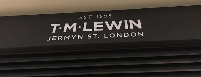 T.M. Lewin is one of London - Lojas.