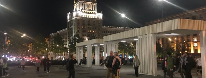 Триумфальная площадь is one of Anastasia : понравившиеся места.
