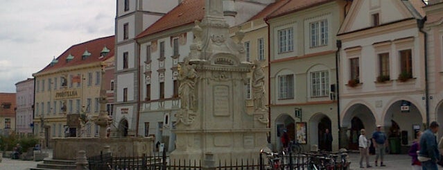Masarykovo náměstí is one of Tempat yang Disukai Jan.