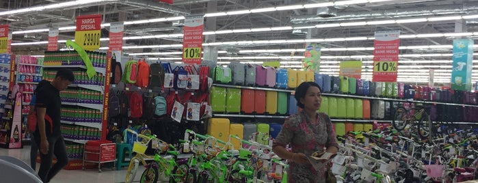 Carrefour is one of Indonesia.