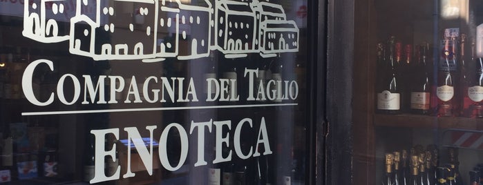 Enoteca Compagnia del Taglio is one of Where in the World (to Dine, Part 3).