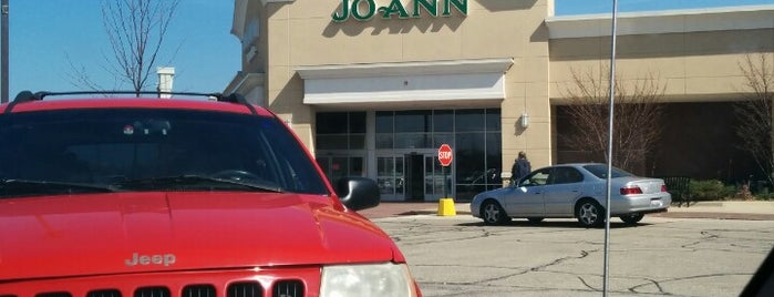 JOANN Fabrics and Crafts is one of Within Walking Distance.