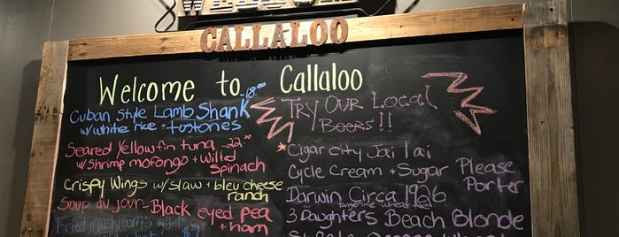 Callaloo Restaurant is one of Try.