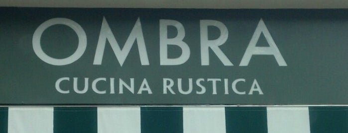 OMBRA Cucina Italiana is one of สถานที่ที่บันทึกไว้ของ Aimee.