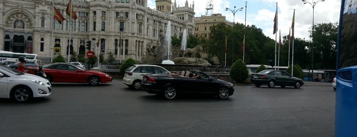 Plaza Cibeles (Madrid) is one of Tempat yang Disimpan Kimmie.