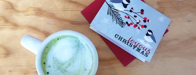 fifty/fifty is one of The 15 Best Places for Matcha in San Francisco.