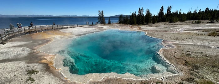 West Thumb Geyser Basin is one of West Trip 2014.