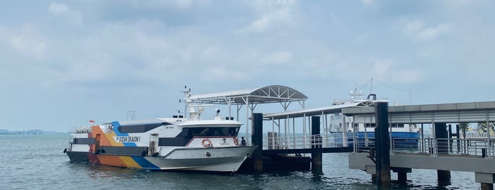 Harbour Bay International Ferry Terminal is one of Tempat yang Disukai A.