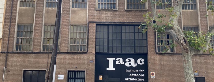 The Institute for Advanced Architecture of Catalonia (IAAC) is one of Barcelona.