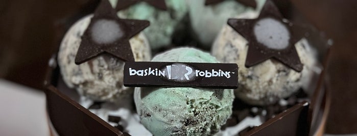 Baskin-Robbins is one of Favourite tea time & dessert shops.