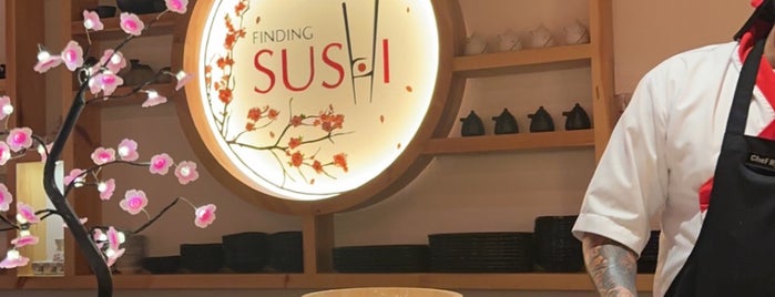 Finding Sushi is one of Eastern.