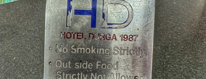 Hotel Durga is one of My places.