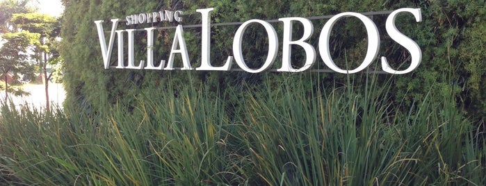 Shopping Villa-Lobos is one of Tempat yang Disimpan Fabio.