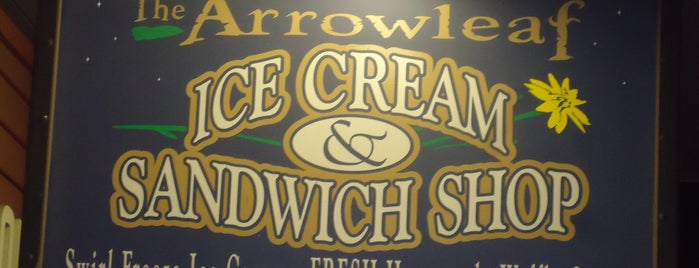 Arrowleaf Ice Cream And Grill is one of My Favorite Places.