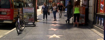 Hollywood Walk of Fame is one of LA.