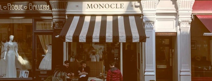 Monocle is one of London desert & coffe.