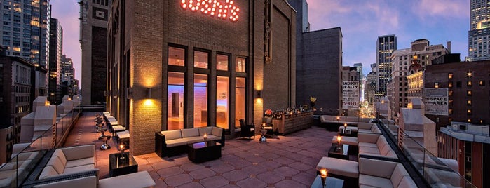 Toshi's Living Room is one of NYC - outdoor drinking spots.