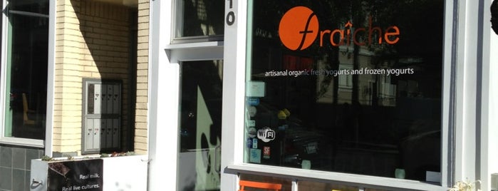 Fraiche Yogurt is one of The San Franciscans: Herbivore.