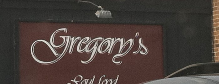 Gregory's Soul Food is one of Lugares favoritos de 🌸Kiesha.