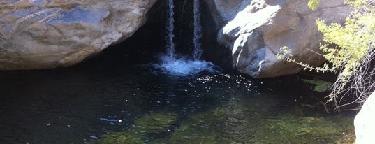 Tahquitz Canyon is one of Palm Springs (PSP).